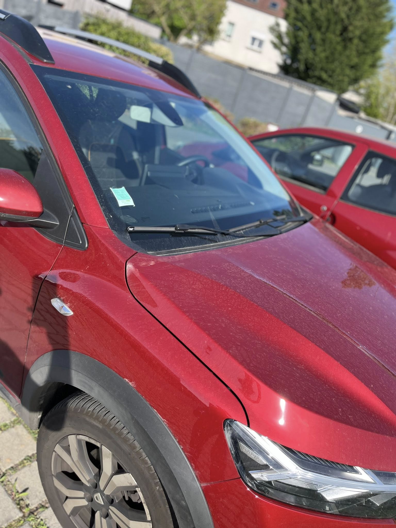 Extérieur avant nettoyage